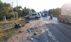Hatalı sollama kazaya neden oldu! 3 araç büyük hasar aldı