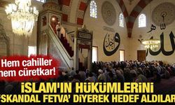 Hem cahiller hem cüretkar! İslam'ın hükümlerini "skandal fetva" diyerek hedef aldılar