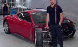 Hurdaya dönen 15 milyonluk Ferrari'nin sahibi: "Binemeden gitti"