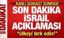Kanlı suikast sonrası intikam yemini! Son dakika İsrail açıklaması: Ülkeyi terk edin
