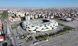 Konya Büyükşehir Stadyumu milli maça hazırlanıyor
