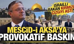Mescid-i Aksa'ya provokatif baskın! Ben-Gvir bu kez kırmızı çizgiyi aştı