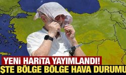 Meteoroloji yeni harita yayımladı! İşte bölge bölge hava durumu