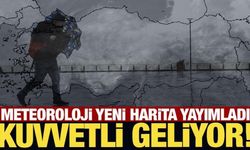 Meteoroloji yeni harita yayımladı: Kuvvetli geliyor!