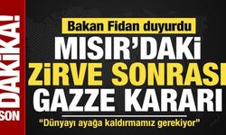 Mısır'daki zirvede Gazze kararı! Bakan Fidan: İslam İşbirliği Teşkilatı toplanıyor