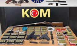 Muğla'da ruhsatsız silah bulunduran 12 kişi yakalandı