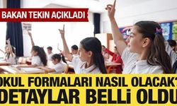 Okul formaları nasıl olacak? Bakan Tekin'den açıklama: Detaylar belli oldu