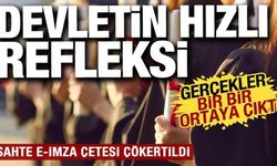 Sahte E-İmza çetesi çökertildi: Sosyal medya iddiaları boşa çıktı!