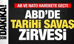 Son dakika: ABD'de tarihi savaş zirvesi! Avrupa Birliği ve NATO harekete geçti