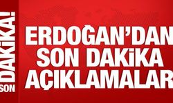 Son Dakika: Cumhurbaşkanı Erdoğan'dan önemli açıklamalar