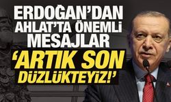 Son Dakika: Erdoğan'dan Ahlat'tan önemli mesajlar: Artık son düzlükteyiz!