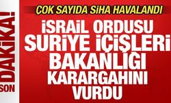 Son dakika: İsrail, Suriye İçişleri Bakanlığı karargahını vurdu!
