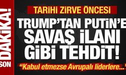 Son dakika: Trump'tan tarihi zirve öncesi Putin'e savaş ilanı gibi tehdit: Kabul etmezse..