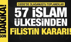 Son dakika...İİT Olağanüstü Dışişleri Bakanları Konseyi Toplantısı'ndan ortak bildiri!
