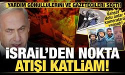 Soykırımcı İsrail'in hastane saldırısı kamerada: Kurtarma ekibini böyle vurdular!