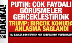 Tarihi zirve sonrası Putin ve Trump'tan son dakika açıklaması: Birçok konuda anlaştık