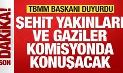 TBMM Başkanı Kurtulmuş duyurdu: Şehit yakınları ve gaziler komisyonda konuşacak!