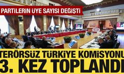 Terörsüz Türkiye Komisyonu 3. kez toplandı