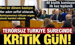 Terörsüz Türkiye sürecinde kritik gün! Komisyonun adı belli oldu