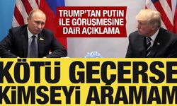 Trump'tan Putin ile görüşmesine dair açıklama