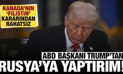 Trump'tan Rusya ve Kanada'ya yaptırım: "Filistin" kararından rahatsız oldu!