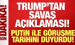 Trump'tan "savaş" açıklaması: Putin ile görüşme tarihini duyurdu!