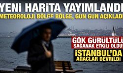 Yeni harita yayımlandı: Meteoroloji bölge bölge, gün gün açıkladı