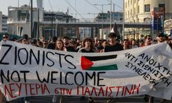 Yunanistan'da İsrail protestoları! Ülke resmen ayağa kalktı
