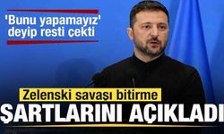 Zelenski savaşı bitirme şartlarını açıkladı! 'Bunu yapamayız' deyip resti çekti