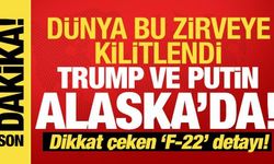 Zirveye dakikalar kaldı! Trump ve Putin Alaska'ya indi: Görüşme öncesi 'ateşkes' mesa