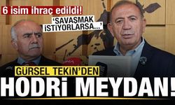 6 isim ihraç edildi! Gürsel Tekin'den hodri meydan: Savaşmak istiyorlarsa...