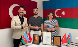 Azerbaycan Bakü'den Manisa'ya iki ödül