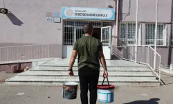 Kocaeli'de okullara son 5 yılda 550 bin litre boya desteği