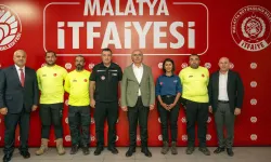 Malatya'da Başkan Er'den İtfaiye Teşkilatı'na ziyaret