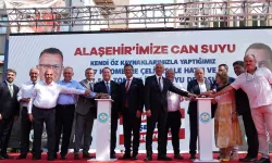 Manisa Alaşehir’in 20 yıllık su sorunu tarihe karıştı