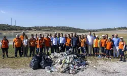 Mersin Berdan Barajı’nda temizlik seferberliği