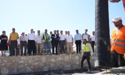 Muğla Milas'ta Gökbel'e çok amaçlı sosyal alan temeli