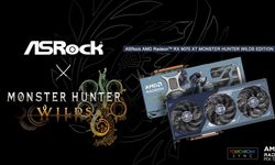 ASRock ve Capcom iş birliğiyle MONSTER HUNTER WILDS'li RX 9070XT ekran kartı geliyor