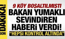Bakan Yumaklı sevindiren haberi verdi: Ülkemizde aktif yangın yok!