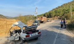 Bigadiç'te trafik kazası; 1 ölü