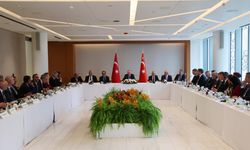 Cumhurbaşkanı Erdoğan, Hamdi Ulukaya ve ABD'li üst düzey şirket yöneticileriyle görüştü