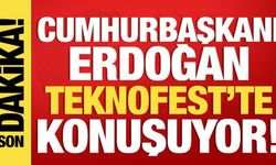 Cumhurbaşkanı Erdoğan TEKNOFEST'te konuşuyor!