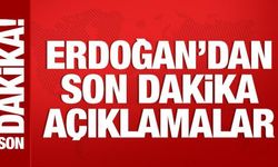 Cumhurbaşkanı Erdoğan'dan önemli açıklamalar