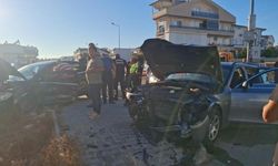 Didim'de trafik kazası: 1'i ağır 5 yaralı