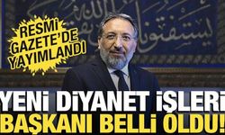 Diyanet İşleri Başkanlığına Prof. Dr. Safi Arpaguş atandı! Resmi Gazete'de yayımlandı