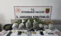 Diyarbakır’da 45 kilo esrar ele geçirildi