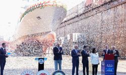 Donanmaya son teknoloji yeni güç: TCG İçel denize indirildi