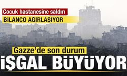 Gazze'den son dakika: İşgal büyüyor! Korkunç bilanço! Çocuk Hastanesini hedef aldı