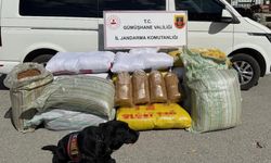 Gümüşhane'de operasyon: 530 kilo ele geçirildi