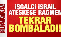 İşgalci İsrail ateşkese rağmen o ülkeyi tekrar bombaladı!